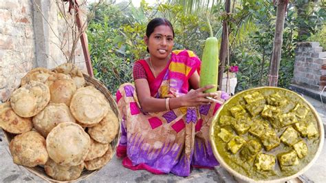 শীতকালে গরম গরম লাউয়ে কচুরি আর ঘরোয়া পদ্ধতিতে পালক পনির রেসিপি