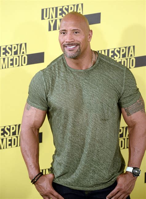 Photo Dwayne Johnson Photocall Du Film Central Intelligence à