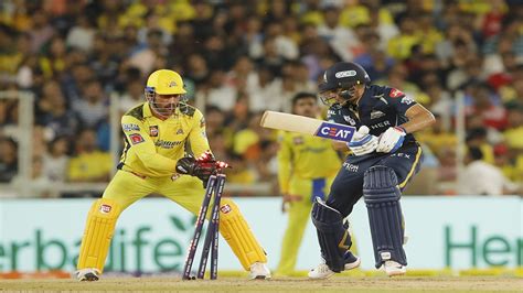 Ipl Final Csk Vs Gt Ms Dhoni Stumps Shubman Gill Virender Sehwag