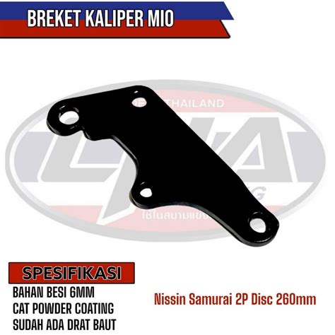 Jual Breket Kaliper Mio Samurai P Disc Mm Piringan Cakram Mm