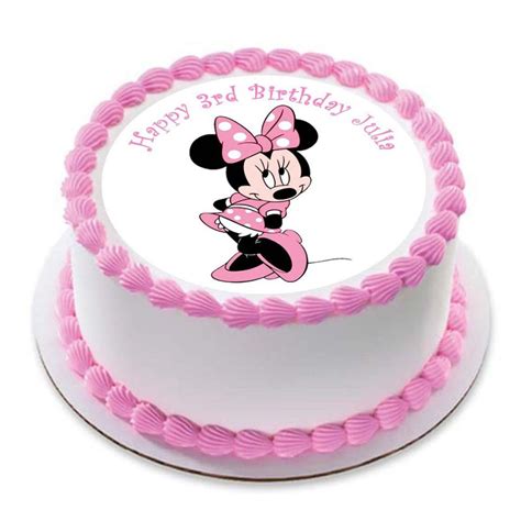 Send Creamy Strawberry Minnie Mouse Cake Online - GAL23-110002 | Giftalove