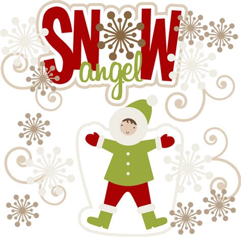 Snow Angel Svg