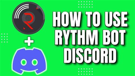 How To Use Rythm Bot Discord 2023 Youtube