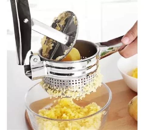 Espremedor De Batatas Inox Cozinha Multiuso Grande Kehome MercadoLivre