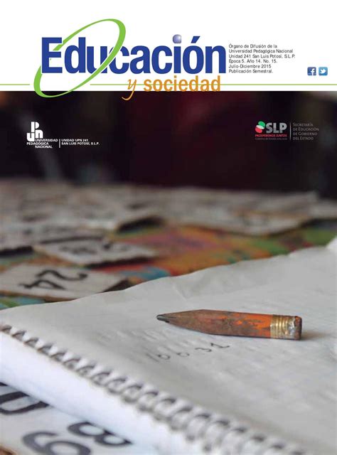 Educación Y Sociedad No 15 By Upn 241 Issuu