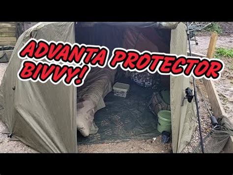 ADVANTA PROTECTOR PEAK V2 BIVVY LONG TERM REVIEW CARP FISHING YouTube