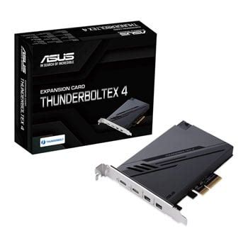 ASUS Thunderbolt 4 PCI Express Add-in Card with 100W PD Charge LN116298 - 90MC09P0-M0EAY0 | SCAN UK