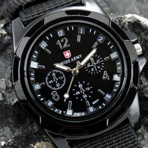 Купить Часы Swiss Army - черные | Мелеон