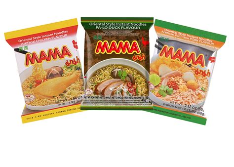 Mama Ramen Instant Noodles Variety Pack for Breakroom - Walmart