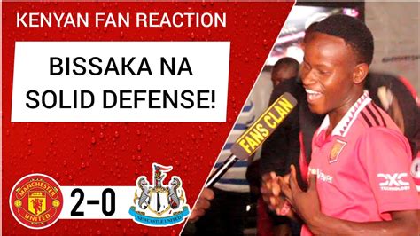 Manchester United 2 0 Newcastle Mike Kenyan Fan Reaction Carabao