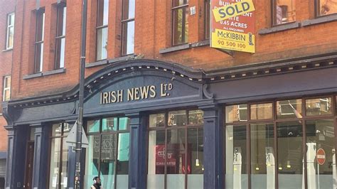 Irish News Move Marks The End Of Belfasts Fleet Street Bbc News