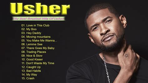 GREATEST HITS USHER FULL ALBUM 2023 ~ BEST SONGS OF USHER 2023 - YouTube