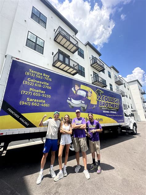 2 COLLEGE BROTHERS MOVING AND STORAGE TAMPA MOVERS Updated January