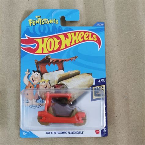 Jual Hot Wheels Movie The Flintstones Flintmobile Hw Screen Time