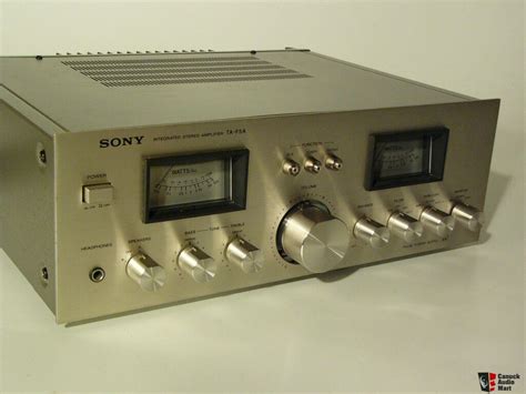 Vintage Sony Ta F A Integrated Amplifier Photo Canuck Audio Mart