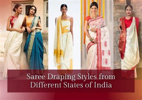 12 Best And Different Saree Draping Styles To Try For 44 Off