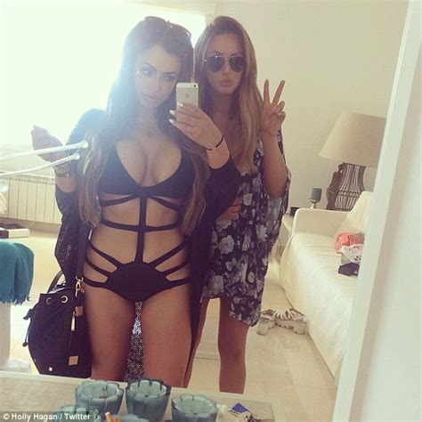 Geordie Shores Holly Hagan Shows Off New Slimline Figure In Sexy