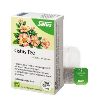 Salus Cistus Kräutertee bio 15Btl naturPur Shop