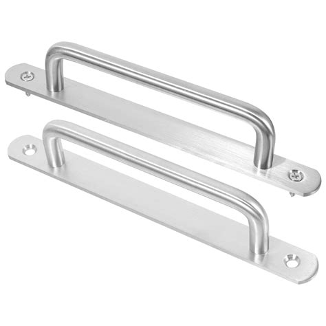 Raindrops 2Pcs Barn Door Handles for Outdoor and Indoor Use in