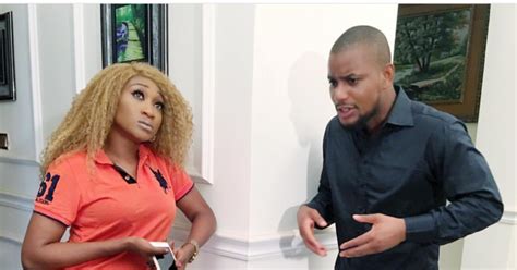 Stella Dimoko Korkus Actors Oge Okoye And Alexx Ekubo Shooting A