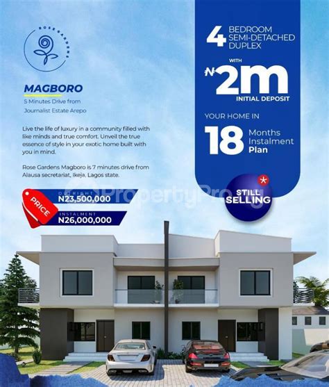 4 Bedroom House In Magboro Obafemi Owode Ogun House For Sale In