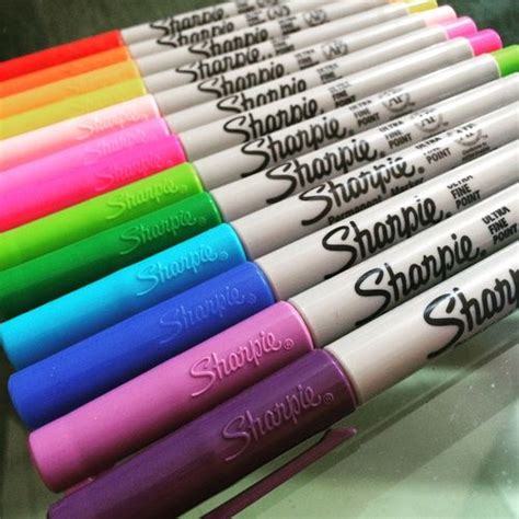 Sharpie retractable permanent markers fine point assorted colors 12 ...