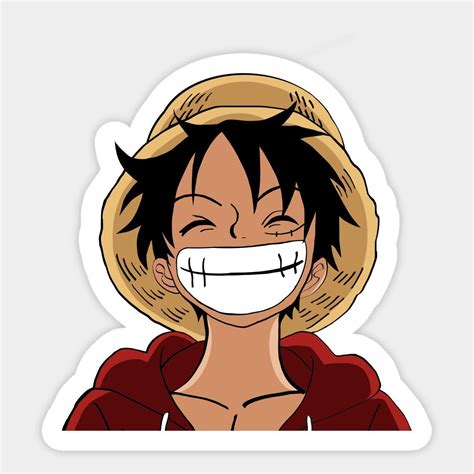 Luffy Sticker Sticker Design Anime Cartoon Stickers