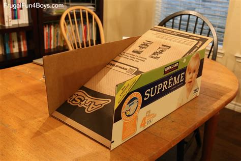 How to Make a Cardboard Box Race Track for Hot Wheels Cars