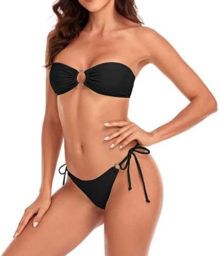 Amazon Sherrylo Thong Bikini Swimsuit For Women String Bathing Suit Sexy Brazilian Bikinis