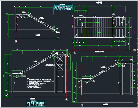 钢结构楼梯全套详图及钢结构总说明 钢结构节点详图 筑龙结构设计论坛