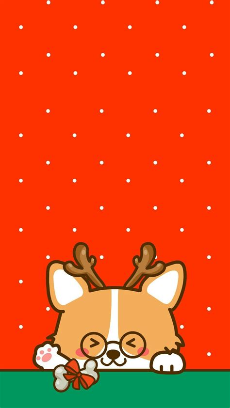 Christmas Corgi Wallpapers - Wallpaper Cave