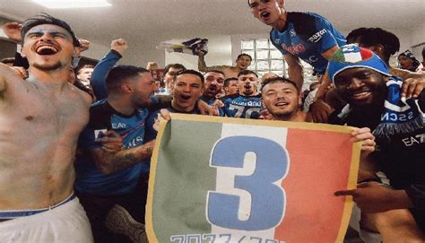 Il Napoli è per la terza volta campione d Italia e vince lo scudetto 2023