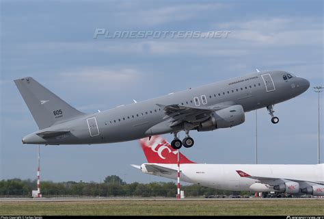 605 Hungarian Air Force Airbus A319 112 Photo by Farkas Tamás ID