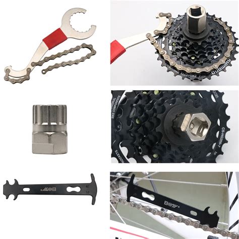 Fiets Reparatie Tool Kits Bike Chain Meten Heerser Grandado