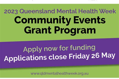 Queensland Mental Health Week 7 15 October 2023