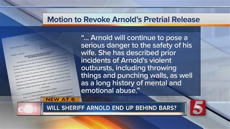 U S Attorney Files Motion To Revoke Embattled Sheriff S Pre Trial