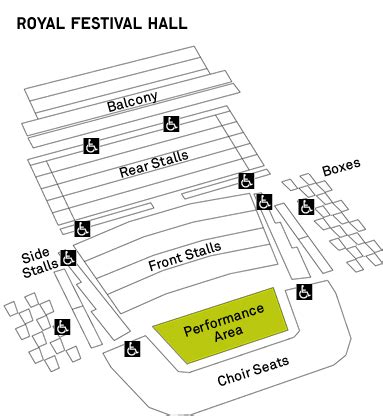 Royal Festival Hall Seating Plan - London Theatre Tickets