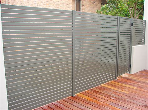 Powder Coated Aluminium Privacy Screens Slats Louvres