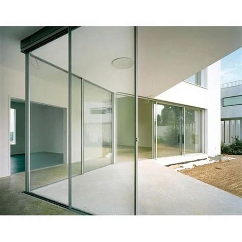 Operable Glass Walls Glass Sliding Folding Partition, For Office, Rs ...