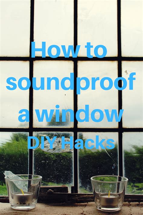 How to soundproof a window and diy soundproof window inserts – Artofit