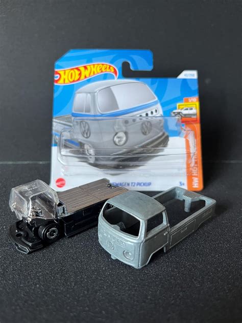 Hot Wheels Volkswagen T Pickup Unpainted Etsy