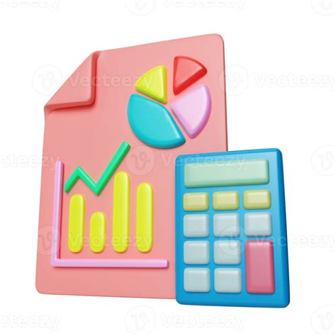 Accounting 3d Icon 9636650 Png