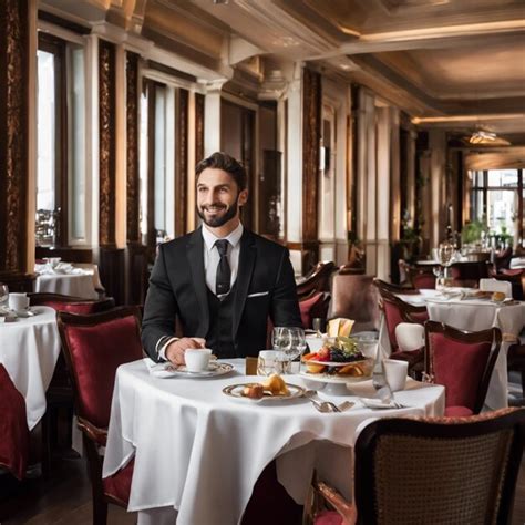 Premium AI Image | Dining Excellence The Art of Attentive Service and ...