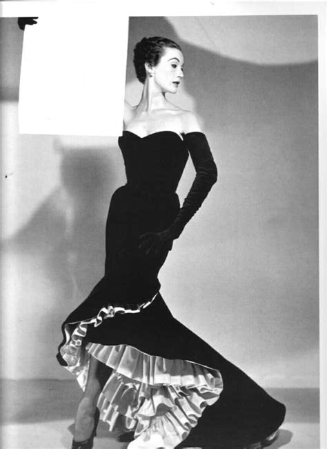 Cristobal Balenciaga 1951 Inspiración Vintage Los Años 50