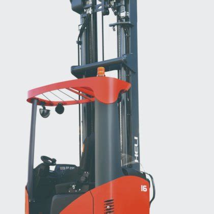 Heli 2 Ton Electric Reach Stacker Truck Sit Down Type CQD20 With High