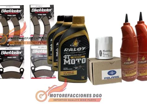 Kit Afinacion Y Balatas Polaris Rzr 1000 Turbo Meses sin interés