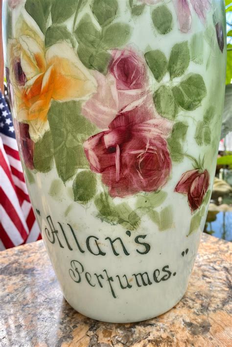 Early 1900s Antique Fostoria Large Hand Painted Milk Glass Vase At 1stdibs How Much Does Milk