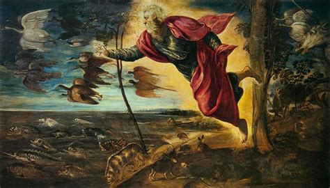 Creation of the Animals, 1551 - Tintoretto - WikiArt.org