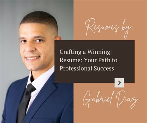 Crafting A Winning Resume Your Path To Professional Success