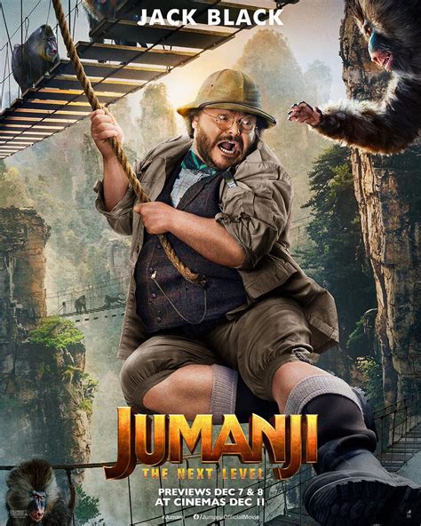 Jumanji Próxima Fase ganha cartazes internacionais